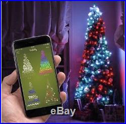 Smart App Controlled Christmas Tree LED Lights Set Of 100 Twinkley Xmas Lights