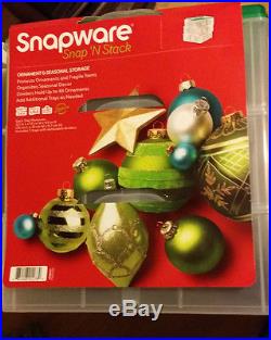 Snapware Christmas Ornament 13 x 13 Storage & Organizer