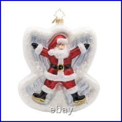 Snow Angel Santa and Mrs Claus Snow Angel Santa and Mrs Claus