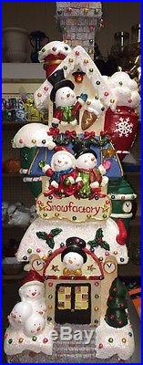 Snowfactory Christmas Fiberoptic Display