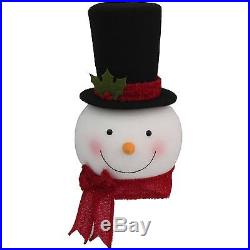 Snowman Decoration Christmas Tree Topper Holiday Decor Xmas Party Ornament NEW