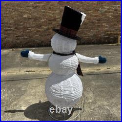 Snowman Family of 4 Set 600 LED Lights Outdoor Christmas Decor 1739950 Frosty
