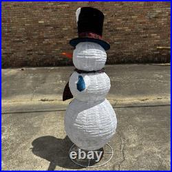 Snowman Family of 4 Set 600 LED Lights Outdoor Christmas Decor 1739950 Frosty