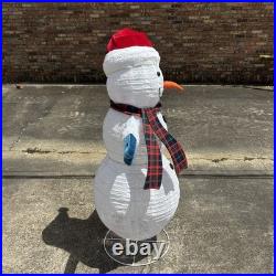 Snowman Family of 4 Set 600 LED Lights Outdoor Christmas Decor 1739950 Frosty