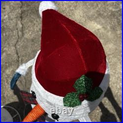 Snowman Family of 4 Set 600 LED Lights Outdoor Christmas Decor 1739950 Frosty
