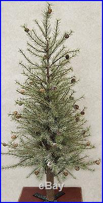Snowy Cypress 6′ Beautiful Christmas Tree Rustic Holiday Home Decor Primitive