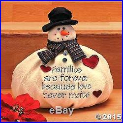 Softy The Snowman Christmas Snow Winter Family Decor Holiday Xmas Gift