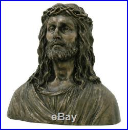 Sohn Gottes Jesus Christus Büste Messias religiöse Skulptur Erlöser Veronese neu