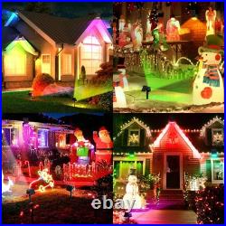 Solar Color Changing Spot Lights Outdoor, 9 Modes/8 Pack 8 Pack, Multicolor