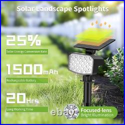 Solar Color Changing Spot Lights Outdoor, 9 Modes/8 Pack 8 Pack, Multicolor