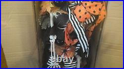 Sold Out. Grandin Road Skeleton Door Swag Halloween Large Wreath 52 L X 16w