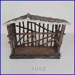 Southern Living At Home Nativity Family & Wisemen Complete Set Of 12 WITH MANGER