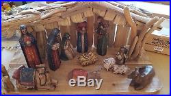 Southern Living At Home Santos Nativity, Stable, Holy Family, & Wisemen