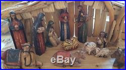 Southern Living At Home Santos Nativity, Stable, Holy Family, & Wisemen