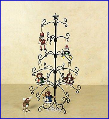 Special Christmas Ornaments Wire Display Tree 24H ~New~