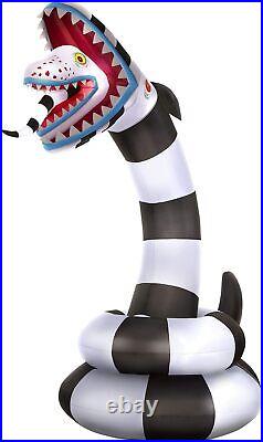 Spirit Halloween Beetlejuice Sandworm Inflatable Decor Officially Licensed 9.8 F