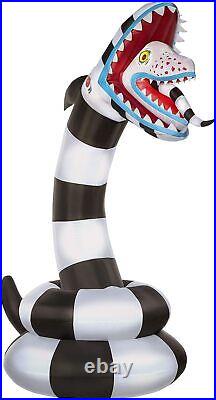 Spirit Halloween Beetlejuice Sandworm Inflatable Decor Officially Licensed 9.8 F