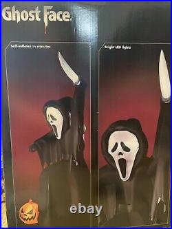 Spirit Halloween Scream GhostFace 12 Ft Tall Inflatable Decoration Horror