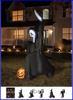 Spirit Halloween Scream GhostFace 12 Ft Tall Inflatable Decoration Horror