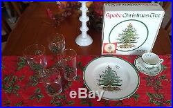 Spoede Christmas Tree Dishes & Glasses