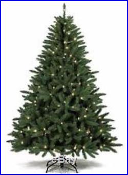 St. Nicholas Square 7ft Pre-Lit Green Fraiser Fir Artificial Christmas Tree