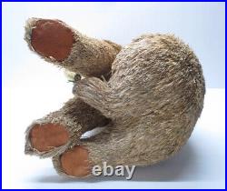 St. Nicholas Square Green Therapy Oversized 18 H Sisal Bear Cub Decor Winter