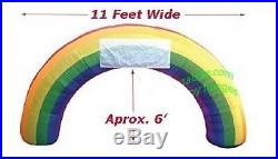 St Patricks Day 11 Ft Shamrock Rainbow Pride Lgbt Airblown Inflatable Yard Irish