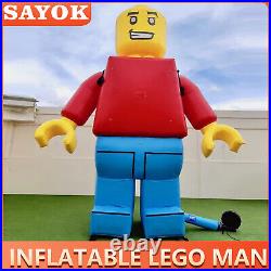 Standing Bricks-Minifigs inflatable lego man for game advertising