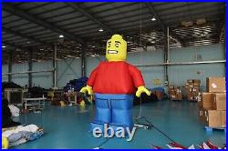Standing Bricks-Minifigs inflatable lego man for game advertising