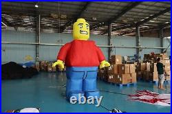 Standing Bricks-Minifigs inflatable lego man for game advertising