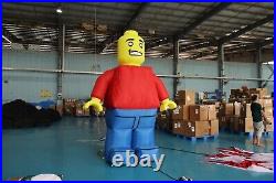 Standing Bricks-Minifigs inflatable lego man for game advertising