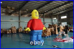 Standing Bricks-Minifigs inflatable lego man for game advertising