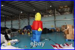 Standing Bricks-Minifigs inflatable lego man for game advertising