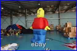 Standing Bricks-Minifigs inflatable lego man for game advertising