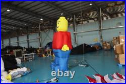 Standing Bricks-Minifigs inflatable lego man for game advertising