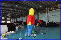 Standing Bricks-Minifigs inflatable lego man for game advertising