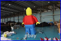 Standing Bricks-Minifigs inflatable lego man for game advertising