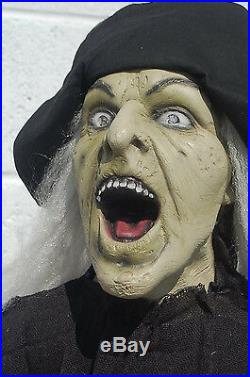 Standing Witch Scary Halloween Decoration 5 Ft. Tall L2523