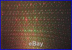 Star Night Laser Christmas Red/Green Light Shower Star With 8 Modes as Seen TV