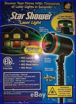 Star Shower Laser Light AS SEEN ON TV Christmas Decorations Indoor Outdoor Decor