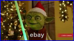Star Wars Animated YODA with Christmas & Halloween Costumes Indoor Holiday Decor