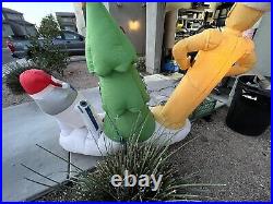 Star Wars Christmas Inflatable R2-D2 C-3PO 6-Feet Wide Droids RARE