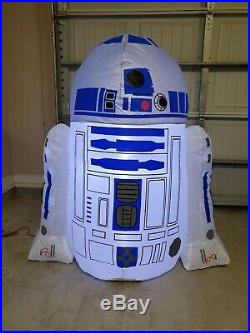 Star Wars Disney R2-D2 & Yoda & Darth Vader Airblown Inflatable Yard decor Gemmy