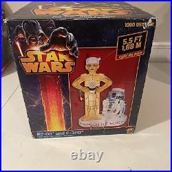 Star Wars R2-D2 C3PO Droid To the World Christmas Inflatable Blow Up Decoration