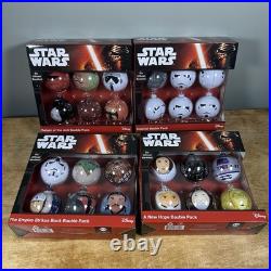 Star Wars Six Official Baubles Pack Complete Set Of 4 Packs NIP