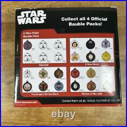 Star Wars Six Official Baubles Pack Complete Set Of 4 Packs NIP