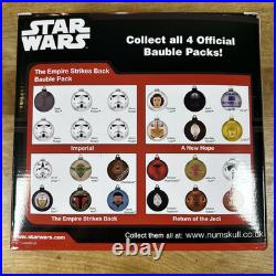 Star Wars Six Official Baubles Pack Complete Set Of 4 Packs NIP