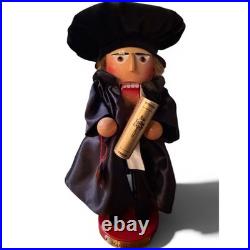 Steinbach Nutcracker S1657 Martin Luther handmade in Germany with tag Steinbach Nutcracker S1657 Martin Luther handmade in Germany with tag