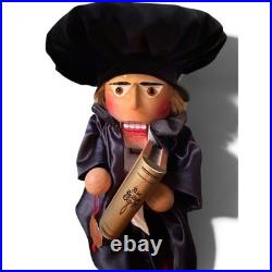 Steinbach Nutcracker S1657 Martin Luther handmade in Germany with tag Steinbach Nutcracker S1657 Martin Luther handmade in Germany with tag