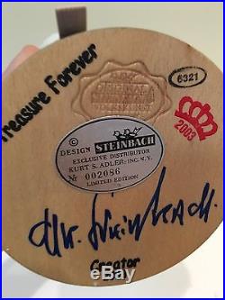 Steinbach S1783 100 Years of Flight Nutcracker SIGNED by CHRISTIAN STEINBACH